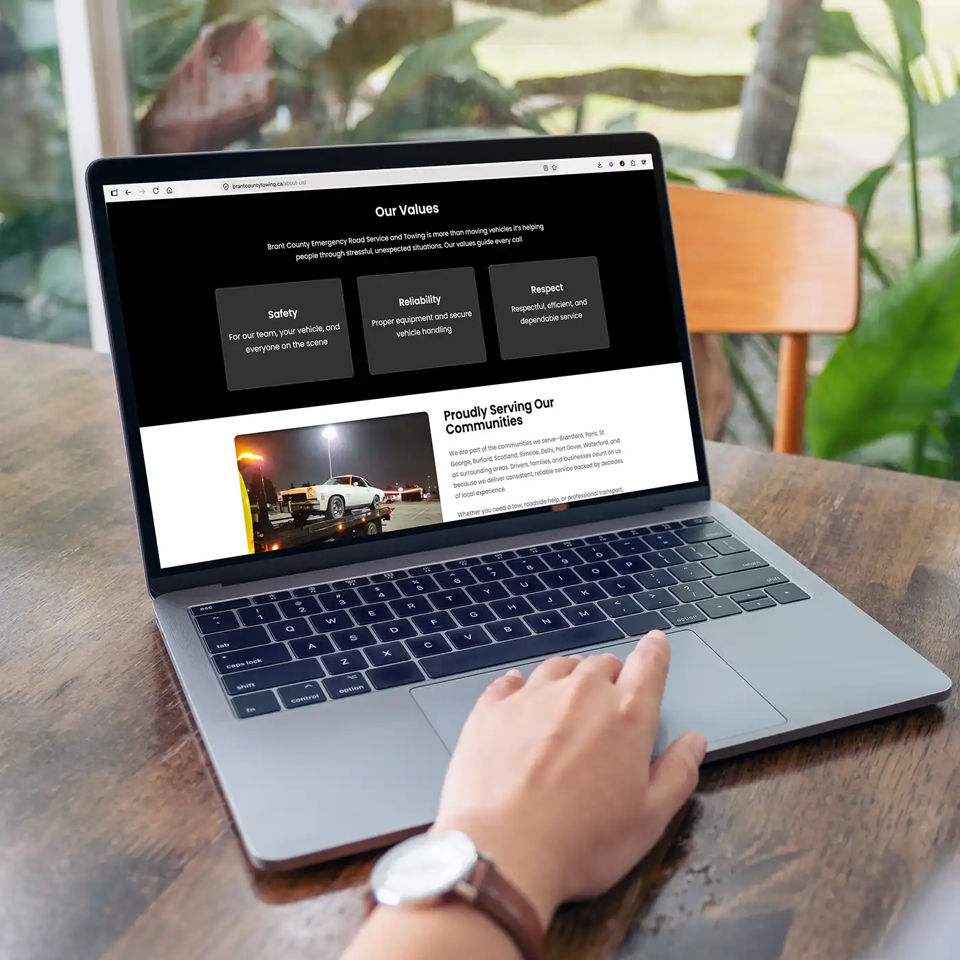 Brant County Towing Website Redesign Smashing